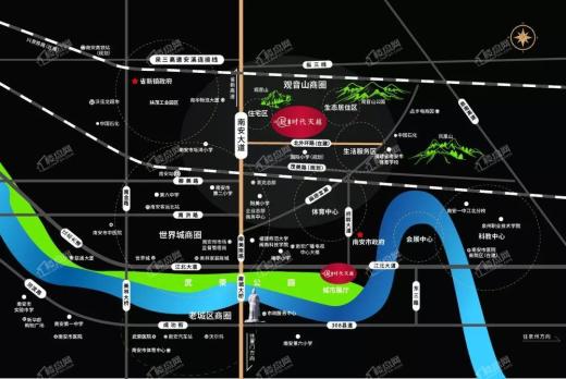 武夷时代天越位置图